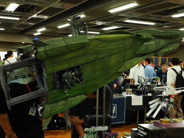 制作期間7年...！1/144スケールの特大「ガランシェール」があまりにデカ過ぎた！「NEXT MODELERS EXPO '25」フォトレポート【前編】