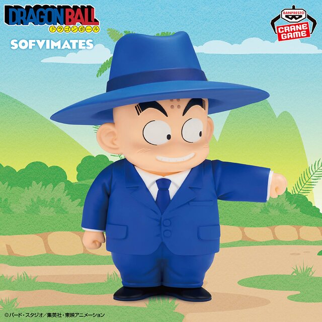 「ドラゴンボール」孫悟空とクリリンが“スーツスタイル”でソフビフィギュア化！並べると会話しているような可愛らしいディスプレイに