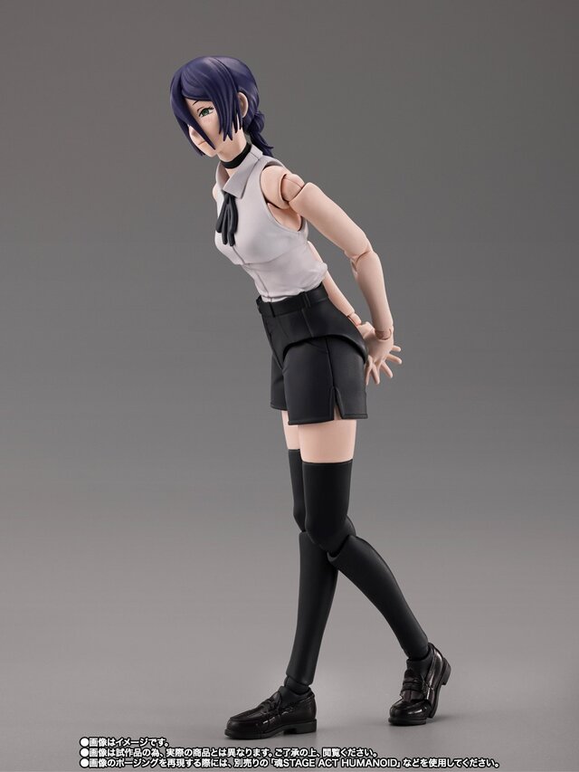 劇場版「チェンソーマン レゼ篇」より「レゼ」「ボム」がそれぞれ可動フィギュア化―頬を染めた可愛い姿と激しいアクションどちらも再現可能