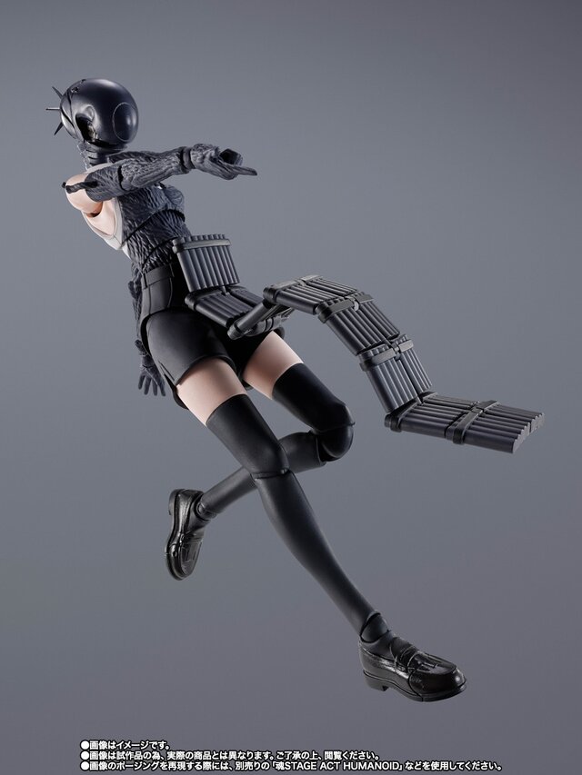 劇場版「チェンソーマン レゼ篇」より「レゼ」「ボム」がそれぞれ可動フィギュア化―頬を染めた可愛い姿と激しいアクションどちらも再現可能