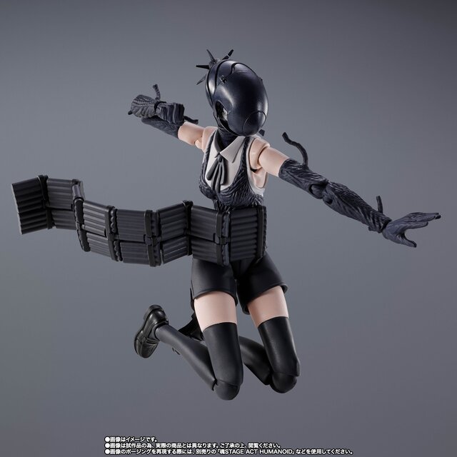 劇場版「チェンソーマン レゼ篇」より「レゼ」「ボム」がそれぞれ可動フィギュア化―頬を染めた可愛い姿と激しいアクションどちらも再現可能