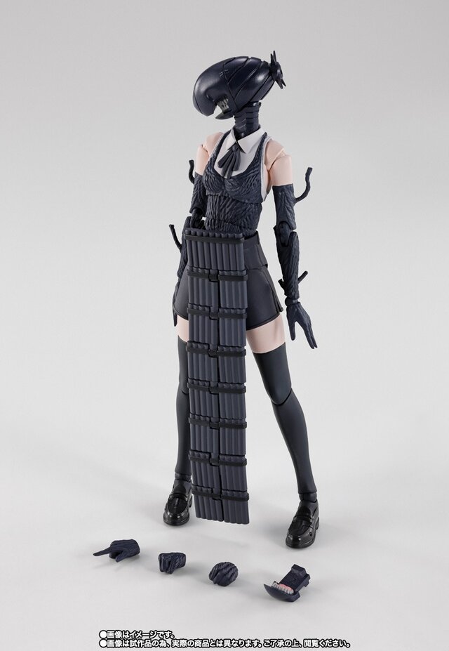 劇場版「チェンソーマン レゼ篇」より「レゼ」「ボム」がそれぞれ可動フィギュア化―頬を染めた可愛い姿と激しいアクションどちらも再現可能