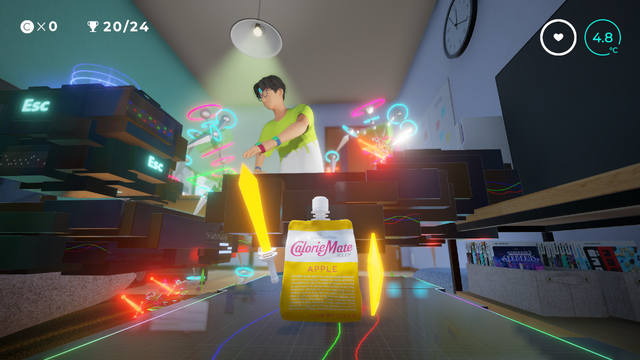 大流行した“カロリーメイト”3Dアクションゲームに続編！中村悠一、杉田智和らに加え、大塚明夫演じる「リキッド」も引き続き参戦
