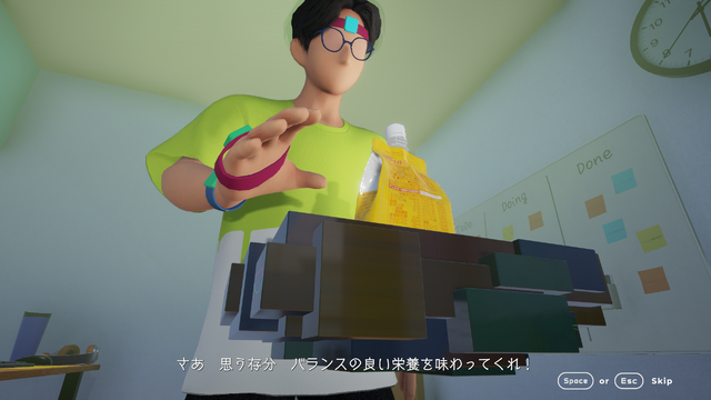 大流行した“カロリーメイト”3Dアクションゲームに続編！中村悠一、杉田智和らに加え、大塚明夫演じる「リキッド」も引き続き参戦