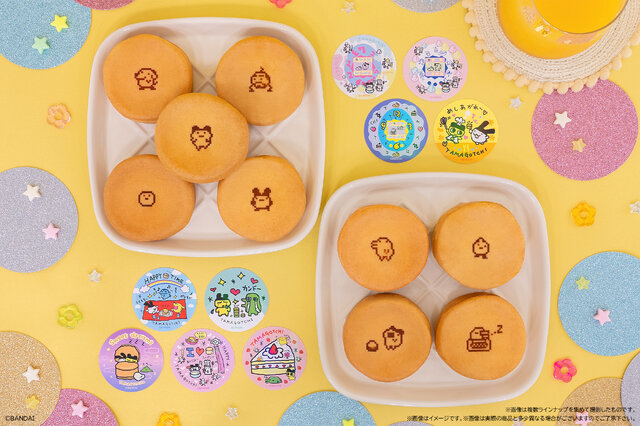 もちもち生地に可愛いドット絵！「たまごっち まんまる焼き」が、9月23日よりファミマで再発売