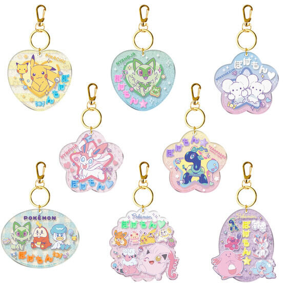 『ポケモン』お名前プレートを作成できるパチパチデコネームが登場！ピカチュウやニャオハ、集合デザインなどどれも可愛い全8種