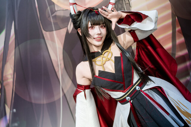 初月『アズールレーン』／楪くれは（X：@_vouyu_）