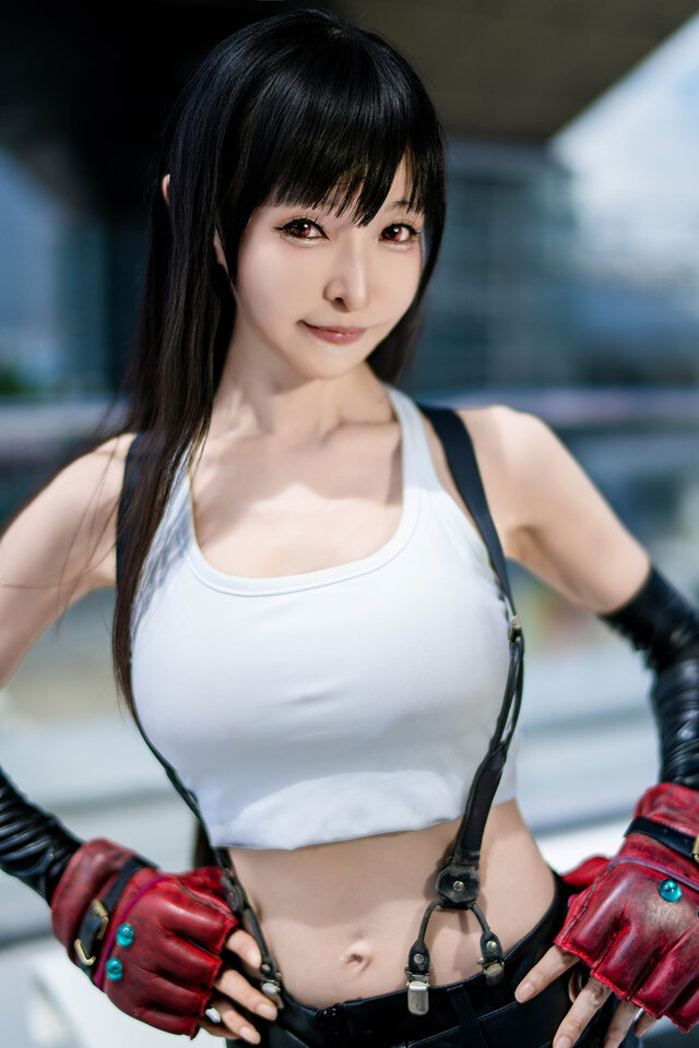 ティファ『ファイナルファンタジーVII』／まゆろん（X：@mayu_ronne）