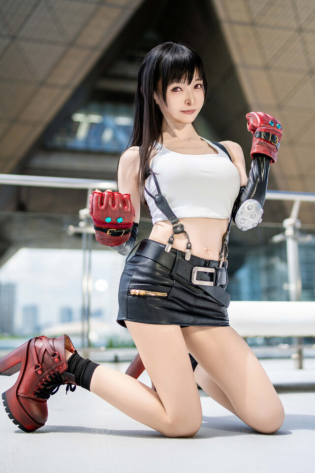 ティファ『ファイナルファンタジーVII』／まゆろん（X：@mayu_ronne）