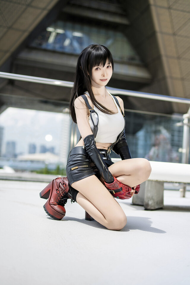 ティファ『ファイナルファンタジーVII』／まゆろん（X：@mayu_ronne）