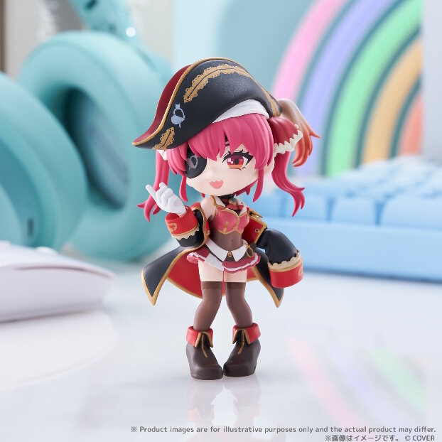 「ホロライブ」白上フブキ、宝鐘マリンら5人がデフォルメフィギュア化！手のひらサイズで可愛い「PalVerse」9月26日予約開始