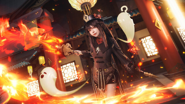 胡桃『原神』／六二二（X：@sixtutu622、Weibo：@六二二同学）