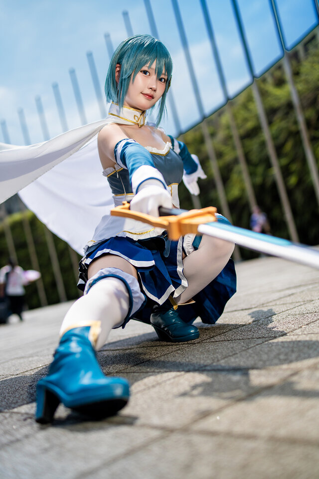 美樹 さやか「魔法少女まどか☆マギカ」／緑埜（X：@midorino_o）【日本】