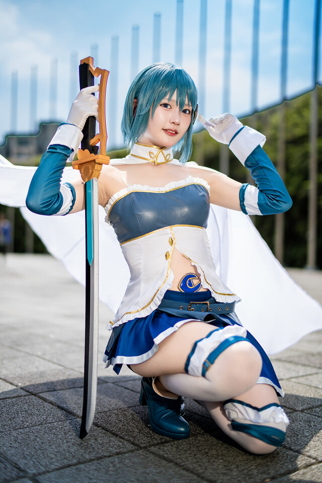 美樹 さやか「魔法少女まどか☆マギカ」／緑埜（X：@midorino_o）【日本】