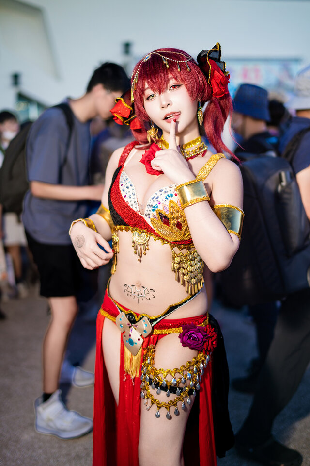 宝鐘マリン「ホロライブ」／鶴葵（X：@tsuru_Cosplay、Instagram：tsuru_cos_aoi）【台湾】