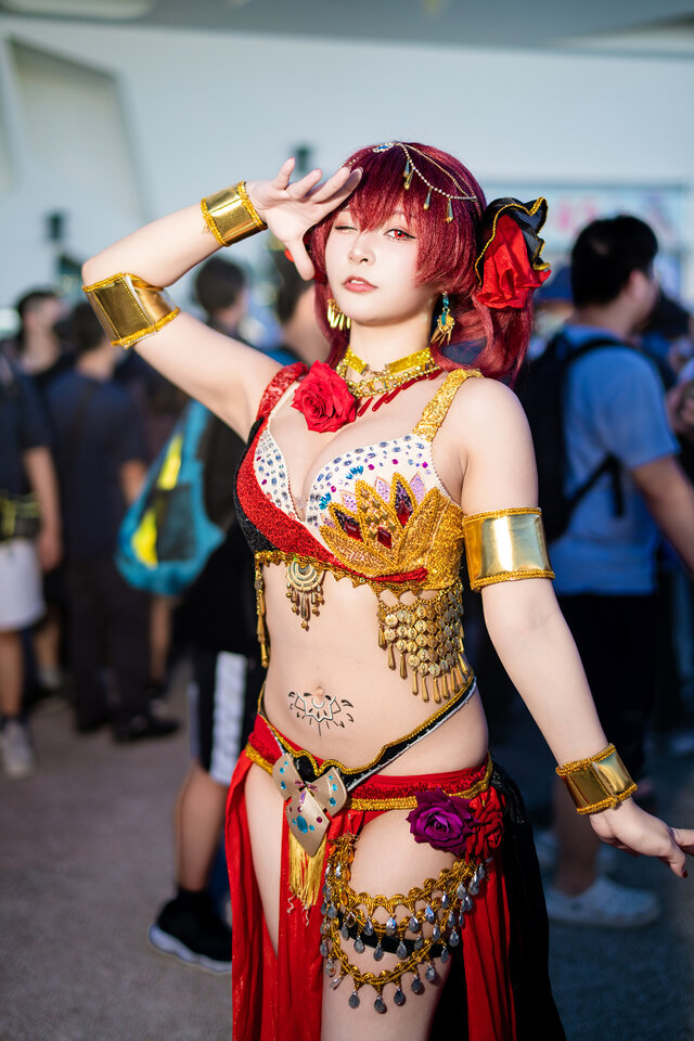 宝鐘マリン「ホロライブ」／鶴葵（X：@tsuru_Cosplay、Instagram：tsuru_cos_aoi）【台湾】