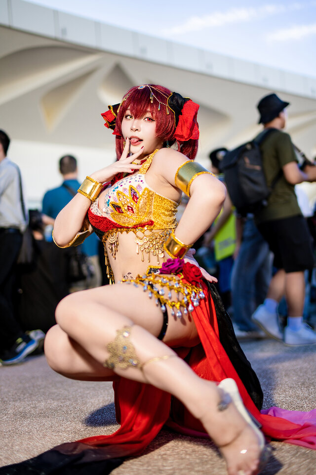 宝鐘マリン「ホロライブ」／鶴葵（X：@tsuru_Cosplay、Instagram：tsuru_cos_aoi）【台湾】