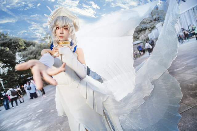 帰溟スペクター『アークナイツ』/四巫日モミ(X:@momihi__44、Instagram:momihi__444)