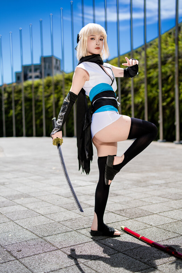 沖田総司『Fate/Grand Order』／小楠（Instagram：naaaaaaam_cos2023）