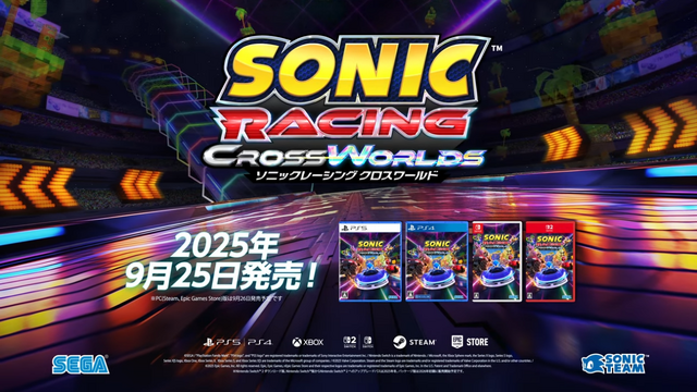 『ソニックレーシング クロスワールド』にロックマン＆ブルース参戦！Dr.ワイリーステージも登場【State of Play】