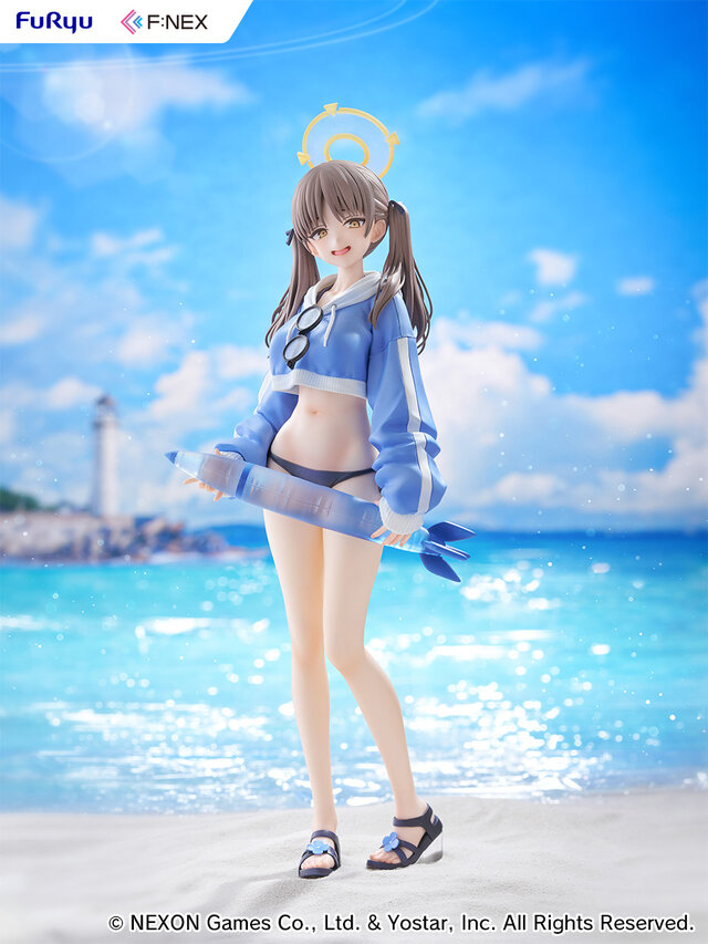 『ブルアカ』から「モエ(水着)」フィギュアが予約受付開始！リアルなシワ表現を施したジャケットなど、魅力を丹念に再現