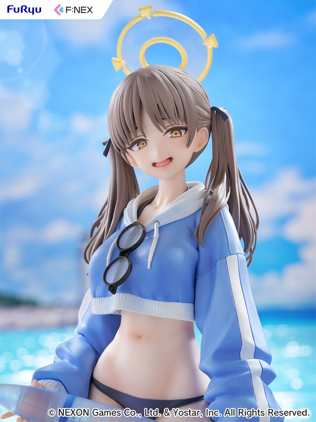 『ブルアカ』から「モエ(水着)」フィギュアが予約受付開始！リアルなシワ表現を施したジャケットなど、魅力を丹念に再現