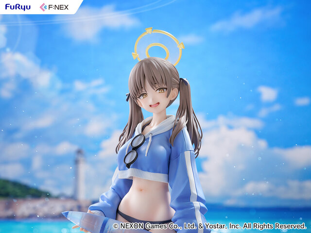 『ブルアカ』から「モエ(水着)」フィギュアが予約受付開始！リアルなシワ表現を施したジャケットなど、魅力を丹念に再現