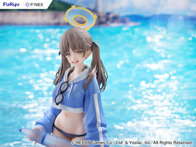 『ブルアカ』から「モエ(水着)」フィギュアが予約受付開始！リアルなシワ表現を施したジャケットなど、魅力を丹念に再現