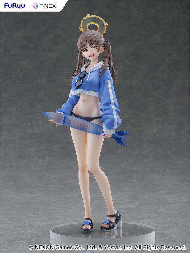 『ブルアカ』から「モエ(水着)」フィギュアが予約受付開始！リアルなシワ表現を施したジャケットなど、魅力を丹念に再現