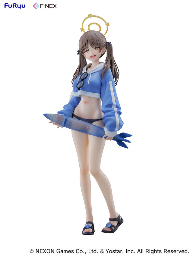 『ブルアカ』から「モエ(水着)」フィギュアが予約受付開始！リアルなシワ表現を施したジャケットなど、魅力を丹念に再現