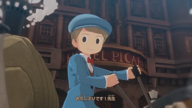 『レイトン教授と蒸気の新世界』2026年に発売延期…レイトンとルークの再会を描く最新映像も公開