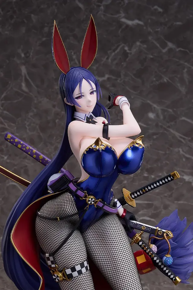 網タイツに包まれた肉感たっぷり太もも！『FGO』より「源頼光」がバニーガール姿で1/4スケールフィギュア化