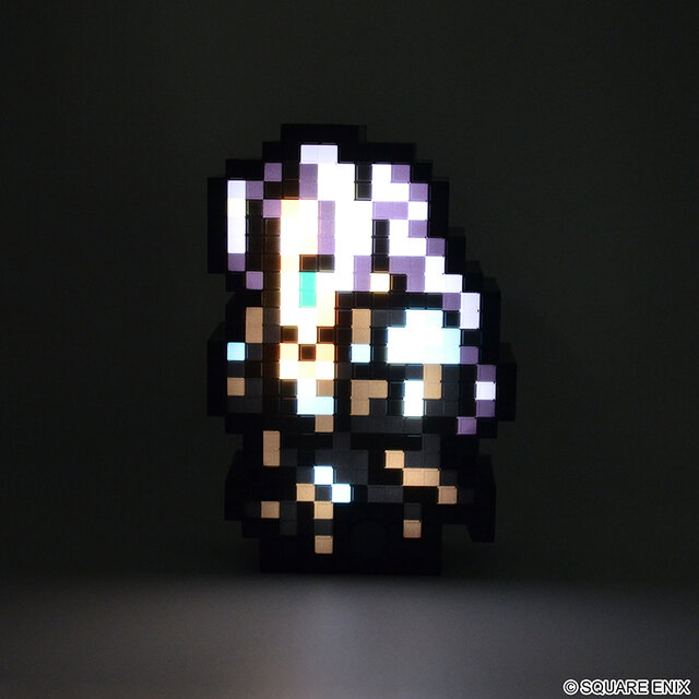 FFシリーズのドット絵ライト「ピクセライトNEO」が新登場！ランナップはセフィロス、ビビ、ユウナでお部屋がレトロな雰囲気に早変わり
