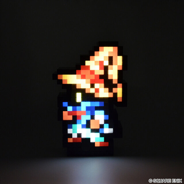 FFシリーズのドット絵ライト「ピクセライトNEO」が新登場！ランナップはセフィロス、ビビ、ユウナでお部屋がレトロな雰囲気に早変わり