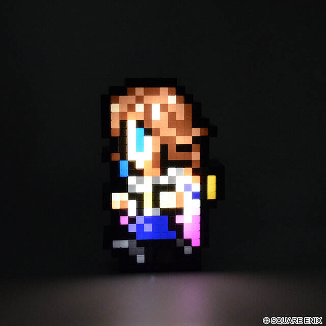 FFシリーズのドット絵ライト「ピクセライトNEO」が新登場！ランナップはセフィロス、ビビ、ユウナでお部屋がレトロな雰囲気に早変わり
