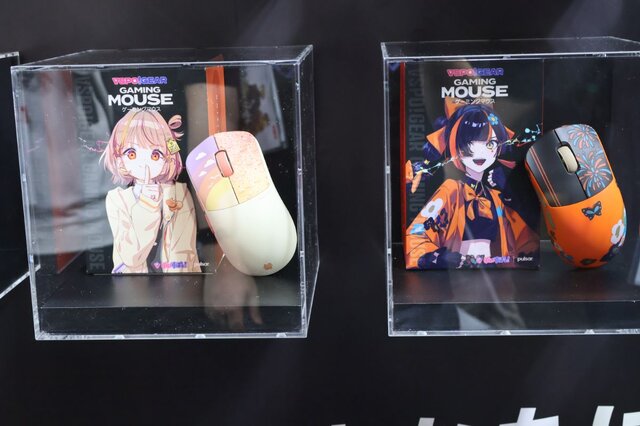 色とりどりの「ぶいすぽっ！」ゲーミングマウスが可愛い！人気配信者とのコラボPCモデルも映えるGALLERIAブースレポ【TGS2025】