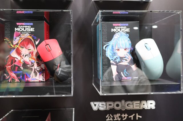 色とりどりの「ぶいすぽっ！」ゲーミングマウスが可愛い！人気配信者とのコラボPCモデルも映えるGALLERIAブースレポ【TGS2025】