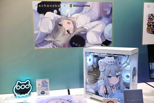 色とりどりの「ぶいすぽっ！」ゲーミングマウスが可愛い！人気配信者とのコラボPCモデルも映えるGALLERIAブースレポ【TGS2025】