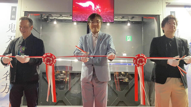 ホンモノ刀も展示中『NINJA GAIDEN 4』エリア開幕セレモニーにフィル・スペンサー氏/プラチナ稲葉氏/コエテク鯉沼氏が登壇
