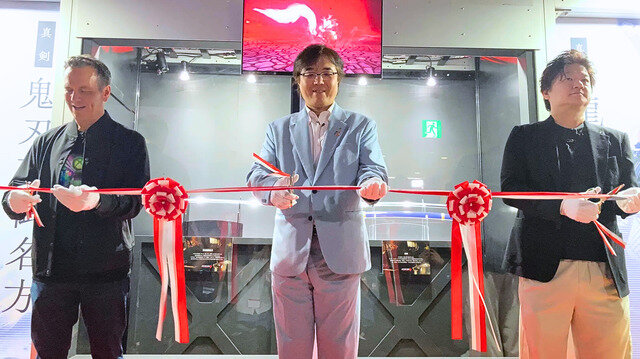 ホンモノ刀も展示中『NINJA GAIDEN 4』エリア開幕セレモニーにフィル・スペンサー氏/プラチナ稲葉氏/コエテク鯉沼氏が登壇