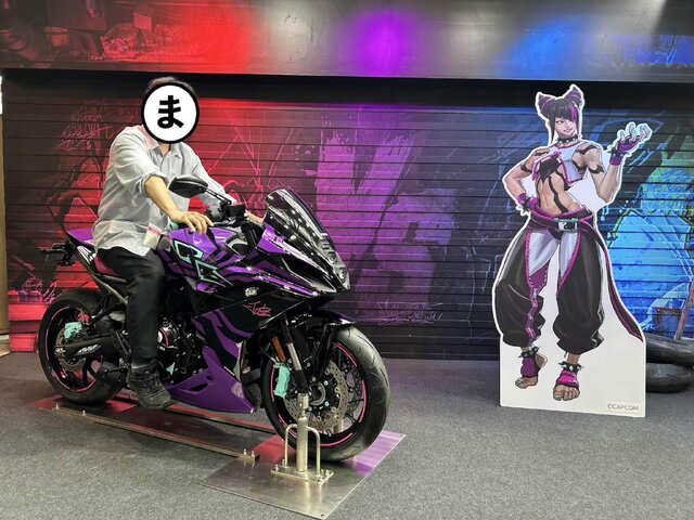 ジュリのドSボイスを聞きたい『スト6』プレイヤーは特にオススメ！スズキのコラボバイク「GSX-8R Tuned by JURI」に乗ってみた