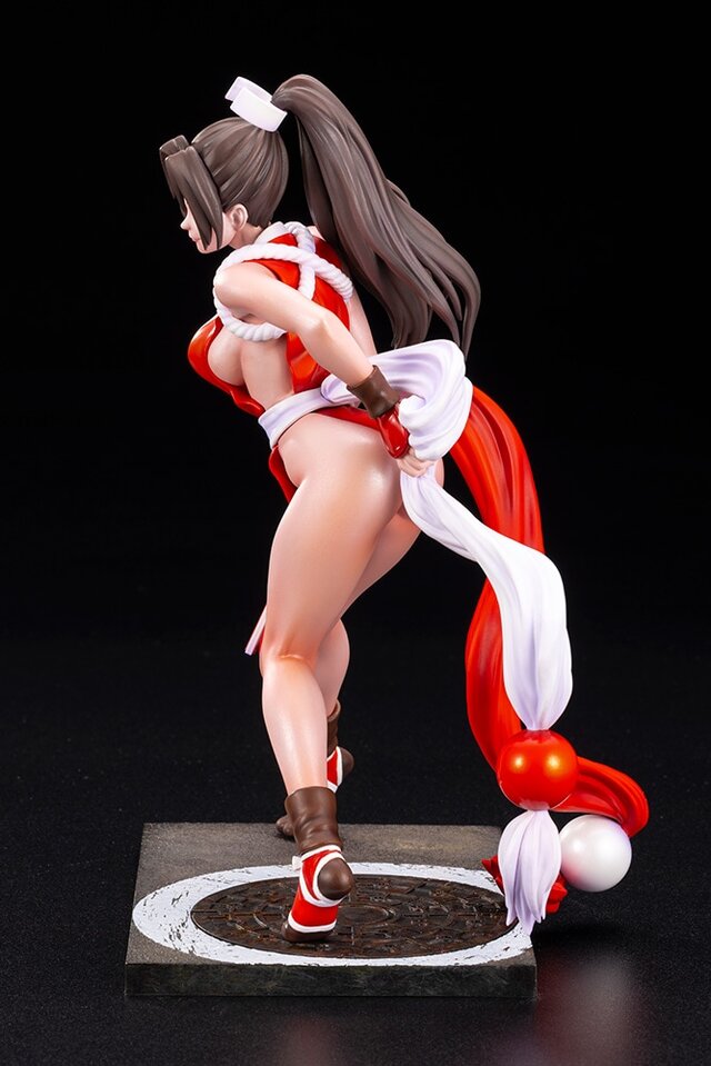 露わになった太ももがより美しく！『KOF’98』から「不知火舞」フィギュアが、服装の塗装表現や肌の質感をブラッシュアップし再登場