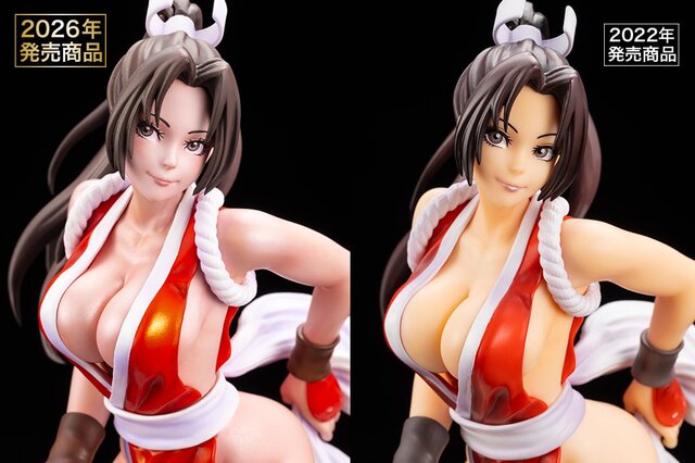 露わになった太ももがより美しく！『KOF’98』から「不知火舞」フィギュアが、服装の塗装表現や肌の質感をブラッシュアップし再登場