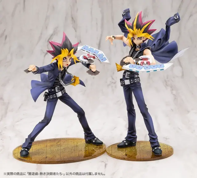 並べて飾ると熱すぎる！アニメ「遊戯王」より「武藤遊戯」と「闇遊戯」フィギュアが予約受付中ーコトブキヤ特典は「封印の黄金櫃」「クリボー」