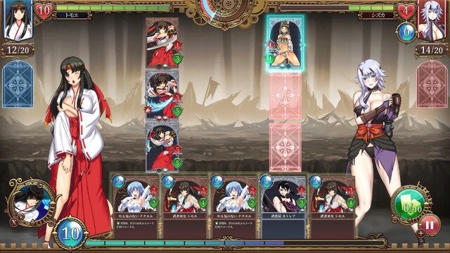 衣装部位破壊あり！「CEROギリギリ」の美闘士たちの熱き戦いがカードバトルで再び―『Queen's Blade Re:Build』【TGS2025】