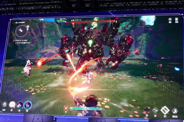 ネットマーブル新作アクションRPG『モンギル：STAR DIVE』ブースは魅力満載！巨大ニャンコやコスプレ、豊富なノベルティがお出迎え
