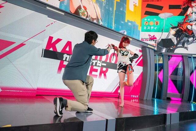 『チェイシング・カレイドライダー』リアルライダーと濃密距離感、しかもご褒美まで!? 試遊からリアルまでこのブースはアツい！【TGS2025】