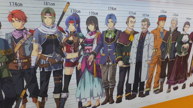 『空の軌跡』登場キャラ“50人超え”の身長差イラストが圧巻！国内メディアも“ほぼ初見”の超貴重アイテムもブースに展示【TGS2025】