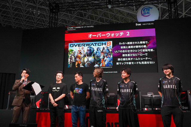 G TUNEブース『オーバーウォッチ2』エキシビションマッチで魅せた“VARRELの強さ”！お得なゲーミングPCセールも要チェック【TGS2025】