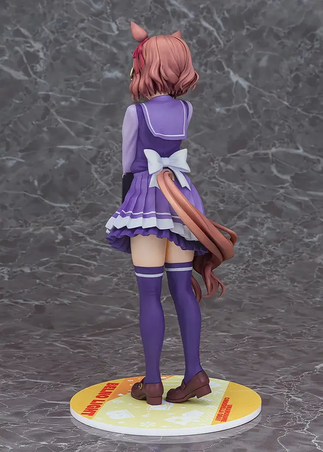 そっと見上げるような表情が可愛い！「ウマ娘 シングレ」より「ベルノライト」がトレセン学園制服姿で立体化、特徴的な“B”の髪留めまで再現